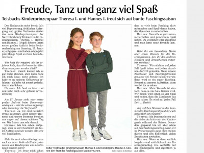 Freude, Tanz und ganz viel Spaß
