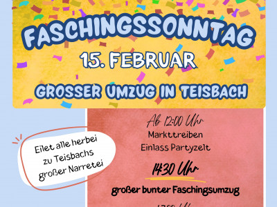 Faschingssonntag 2026